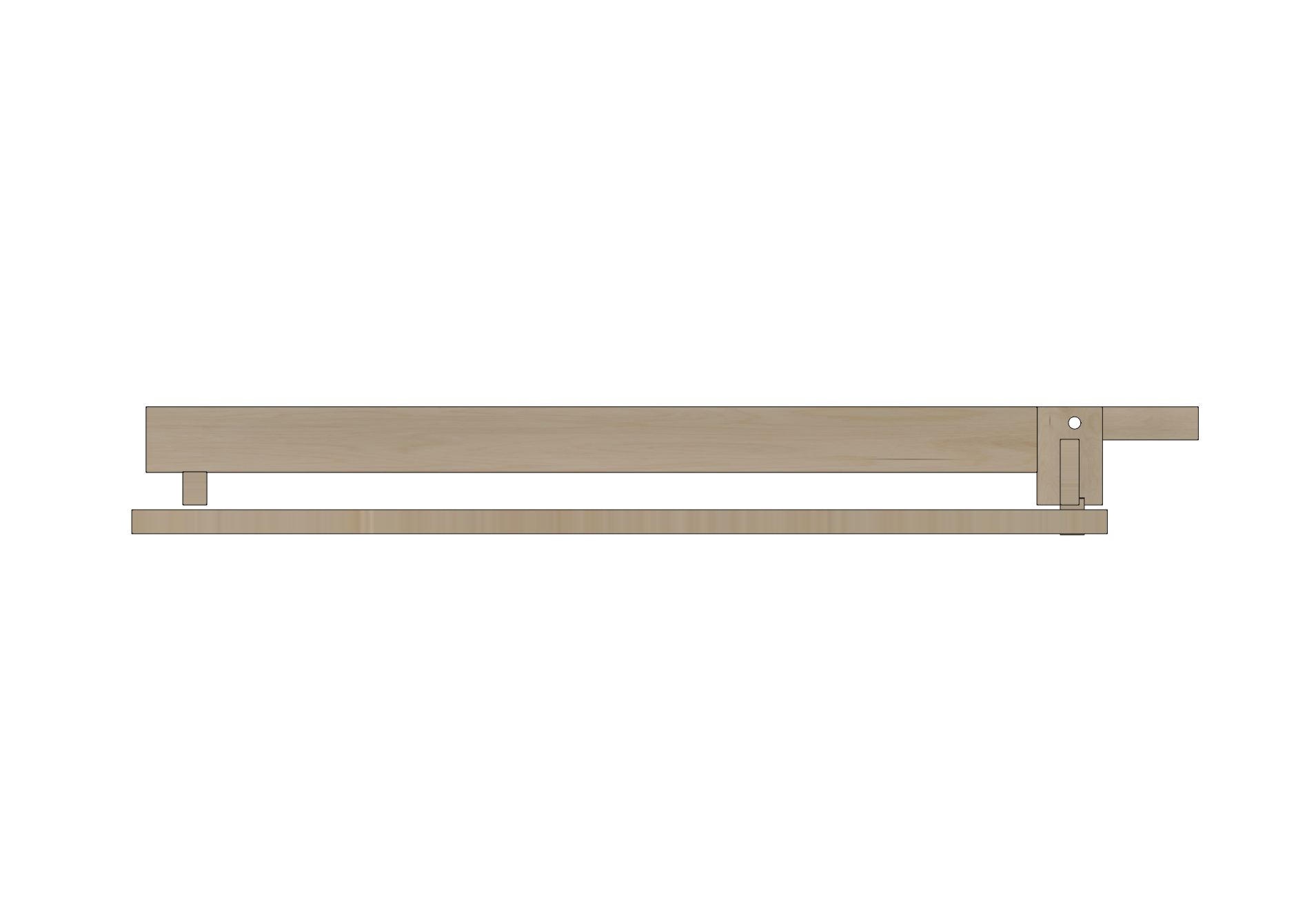 Knikkerlift slagboom